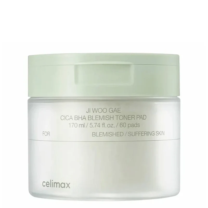 Celimax Ji Woo Gae Cica BHA Blemish Toner Pad