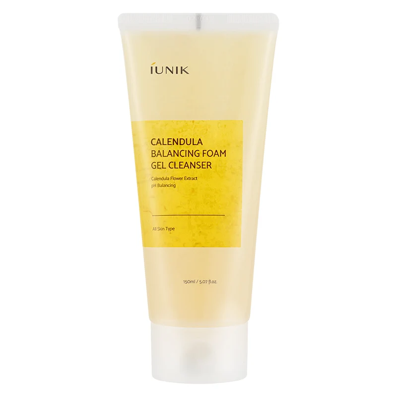 IUNIK Calendula Balancing Foam Gel Cleanser