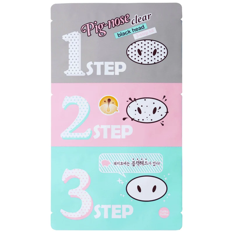 Holika Holika Pig Nose Clear Black Head 3 Step Kit