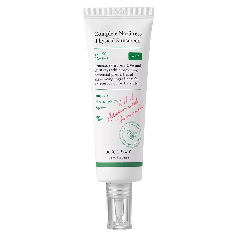 Axis-Y Complete No-Stress Physical Sunscreen V3 SPF 50+ / PA ++++