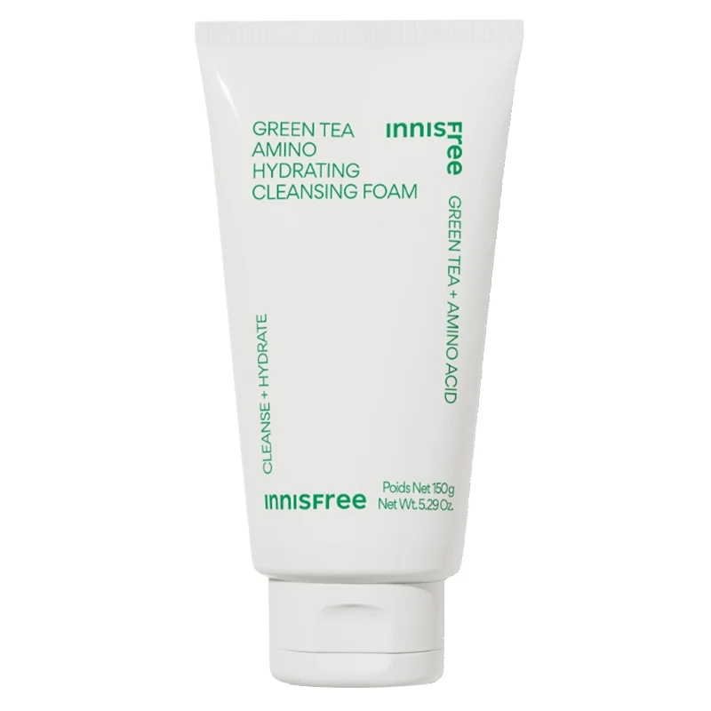 innisfree Green Tea Amino Hydrating Cleansing Foam