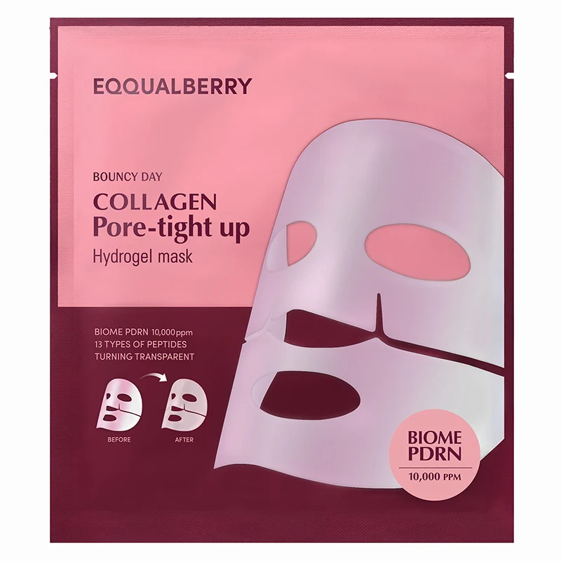 Eqqualberry Collagen Pore-Tight Up Hydrogel Mask