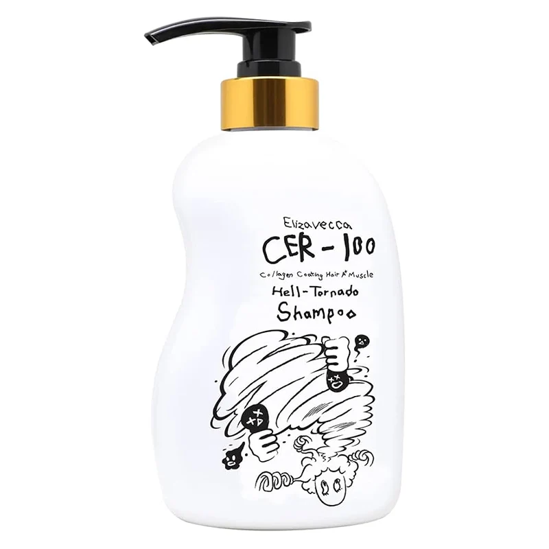 Elizavecca CER-100 Collagen Coating Hair A+ Muscle Hell-Tornado Shampoo