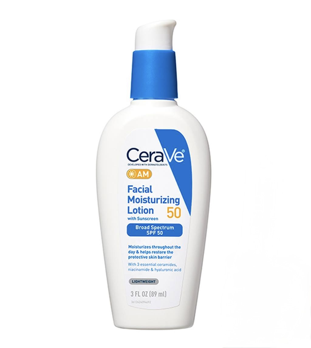 CeraVe AM Facial Moisturizing Lotion SPF 50