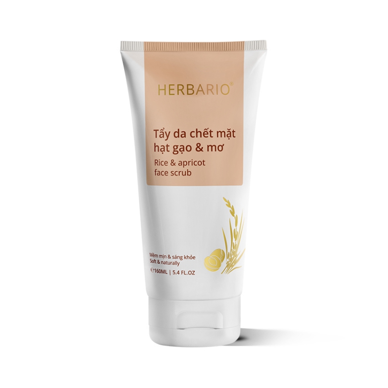 Herbario Rice & Apricot Face Exfoliating Gel
