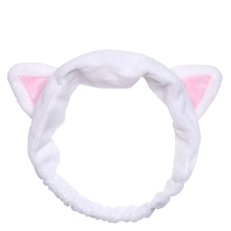 I Dew Care White Cat Headband