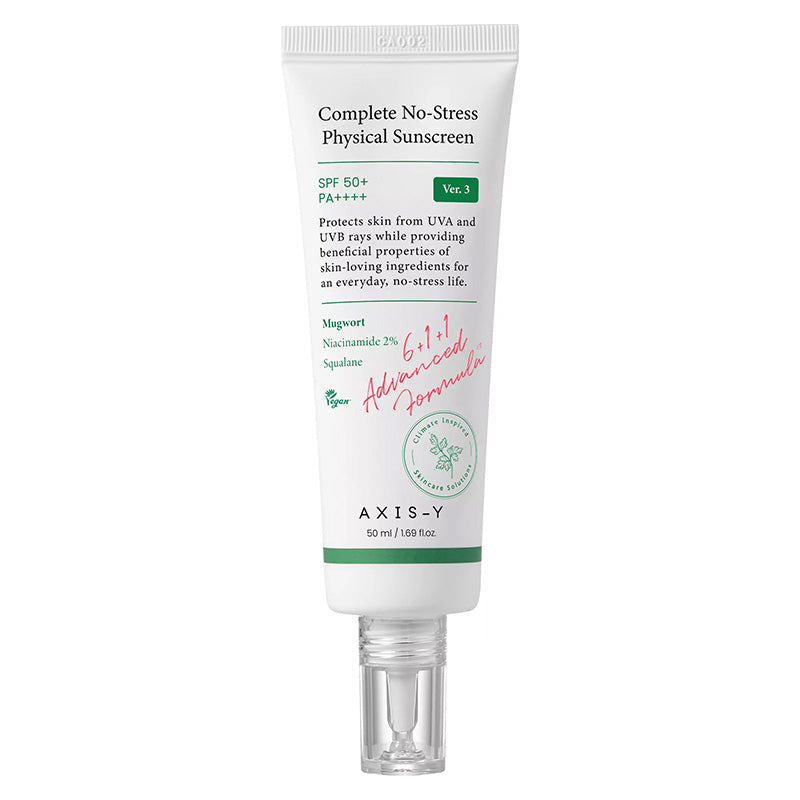 Axis-Y Complete No-Stress Physical Sunscreen V3 SPF 50+ PA ++++