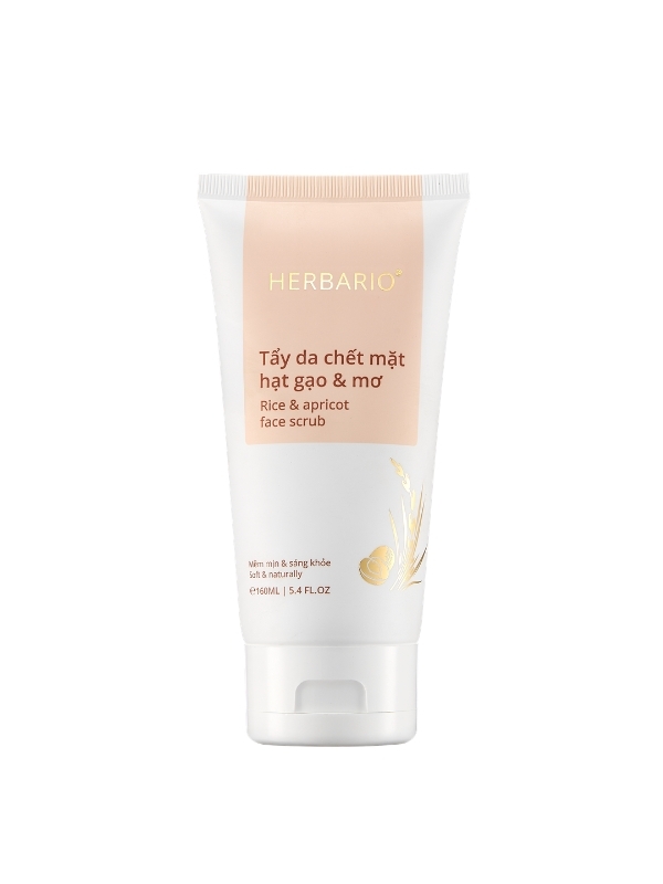 Herbario Rice and Apricot Face Scrub