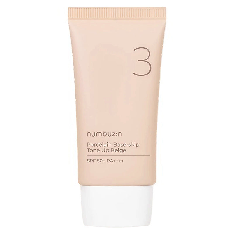 Numbuzin Numbuzin No.3 Porcelain Base-skip Tone Up Beige SPF50+