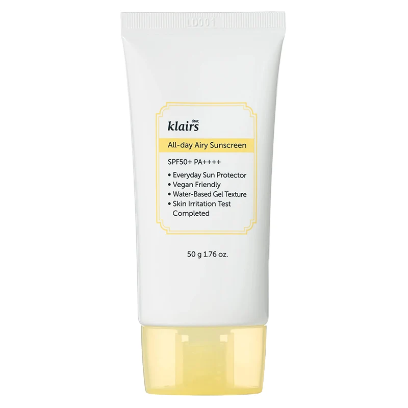 Dear Klairs All-day Airy Sunscreen SPF50+ PA++++