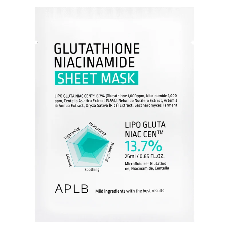 APLB Glutathione Niacinamide Sheet Mask