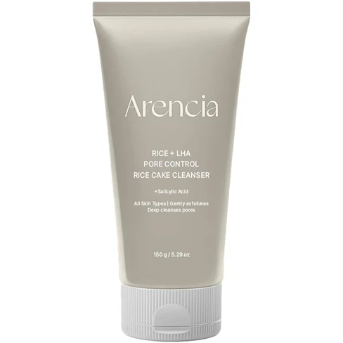 Arencia Rice + LHA Pore Control Rice Cake Cleanser